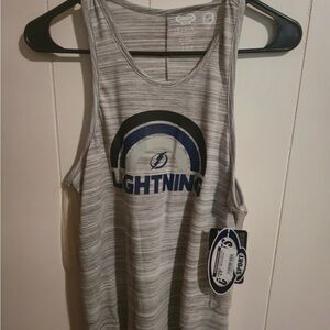 Gray Tampa Bay Lightning NHL Women's Tank Top